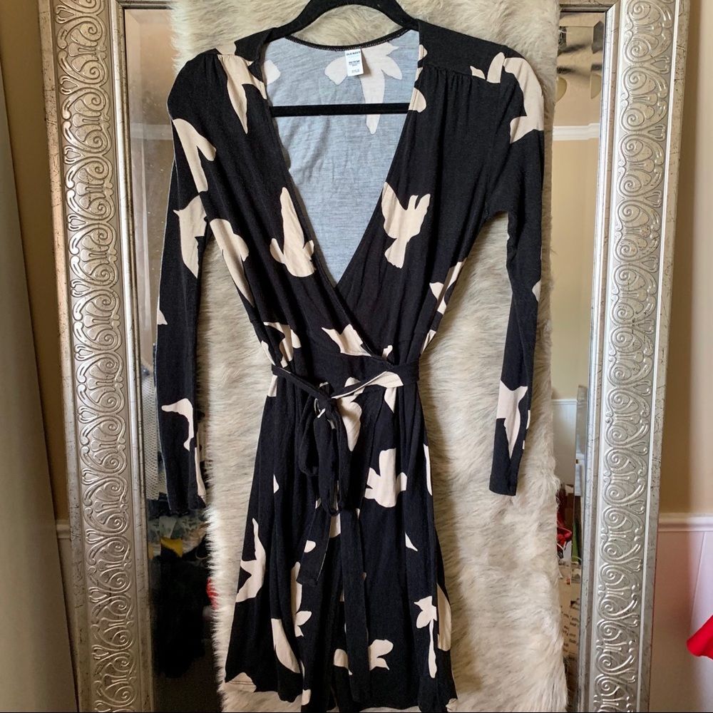 XS petite wrap dress